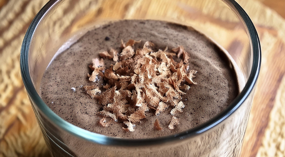 Cacao and Coffee Chia Pudding